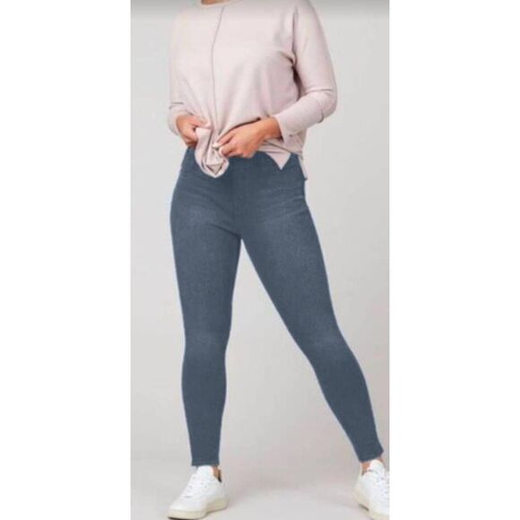 SPANX Jean-ish Ankle Leggings Size S/P - Picture 1 of 4